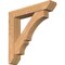 Ekena Millwork Balboa Slat Smooth Bracket w/ Offset Brace, Western Red Cedar, 7 1/2"W x 40"D x 40"H BKT0806X40X40BOA06SWR - alternate 1